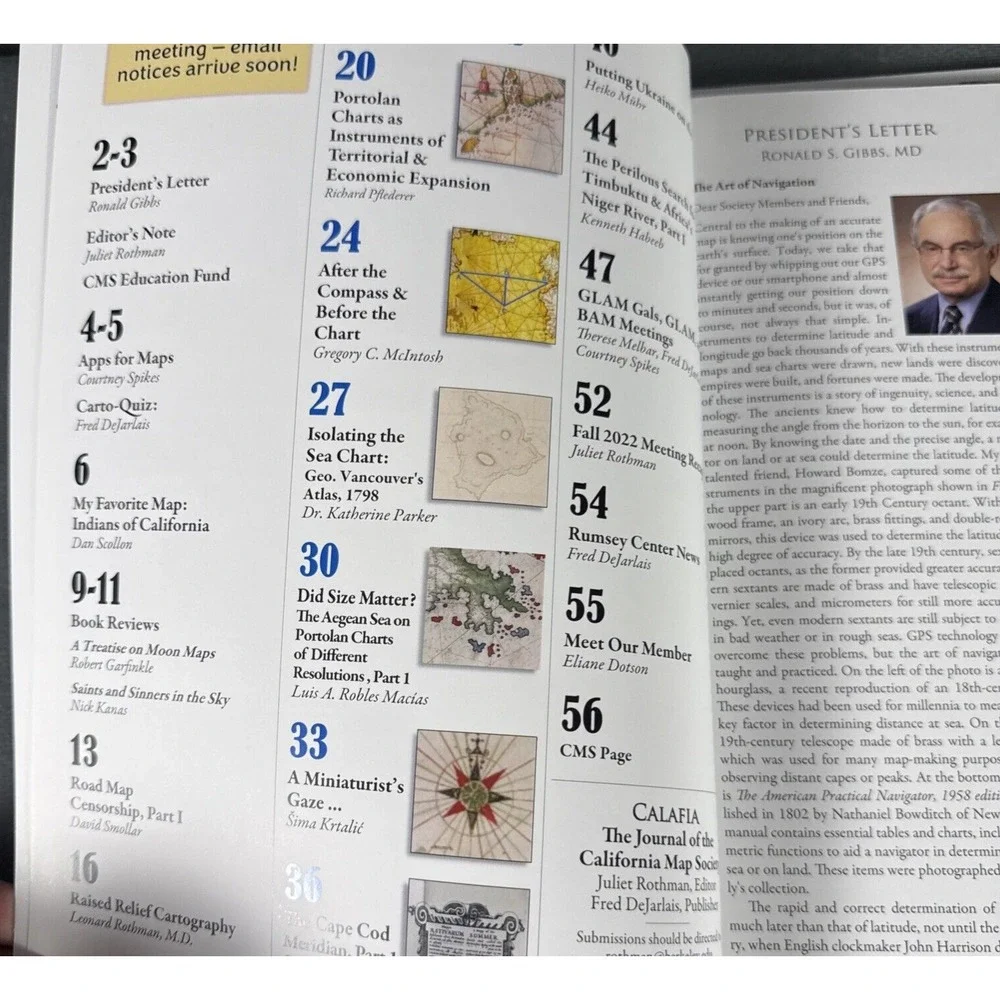 Calafia: The Journal of the California Map Society Sept '23, Sept 2'2, March '23